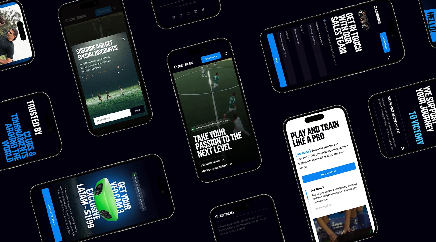 Proyecto Scouting Labs - Diseño web