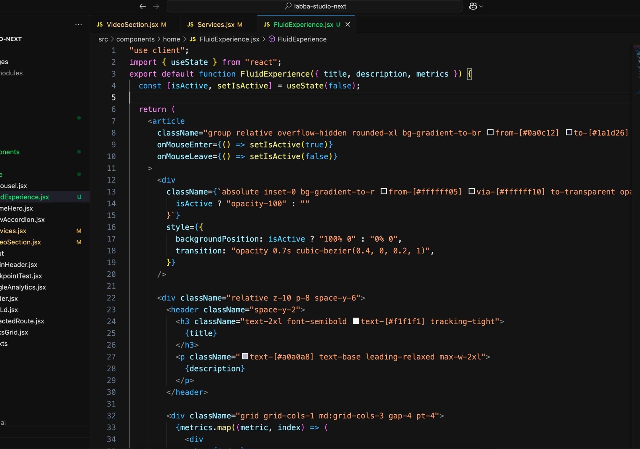 Código de desarrollo web - Desarrollo frontend
