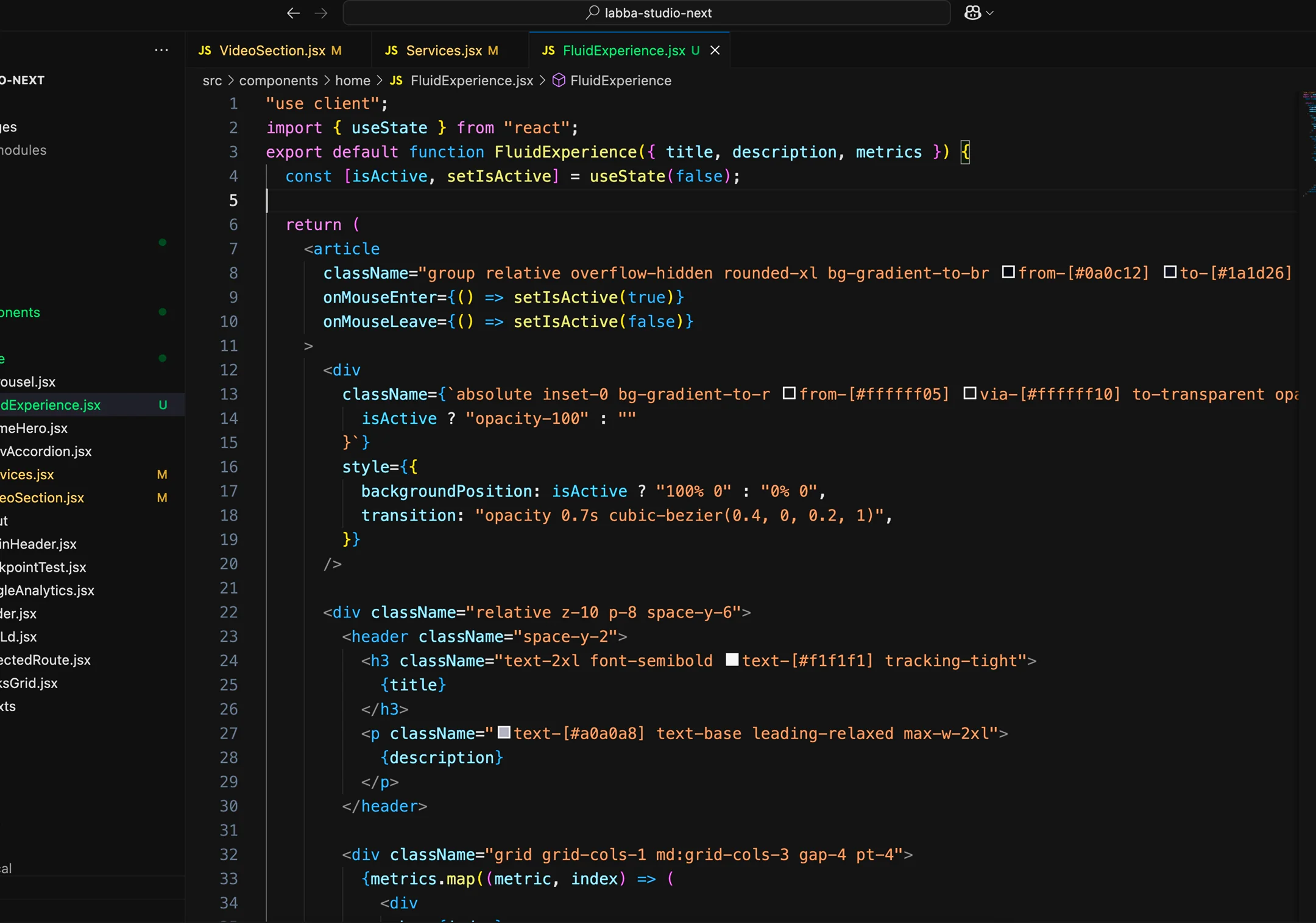 Código de desarrollo web - Desarrollo frontend